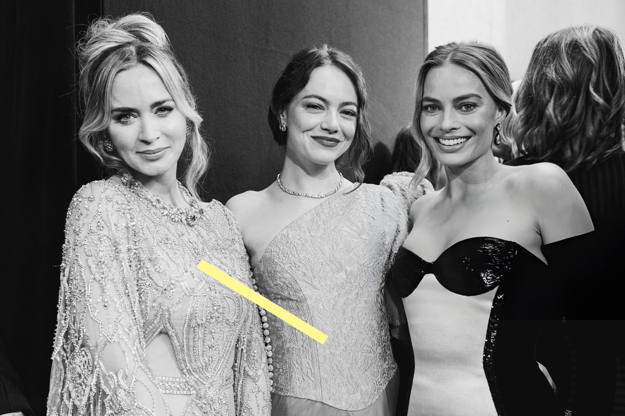 photo MARGOT ROBBIE EMMA STONE ET EMILY BLUNT (876)