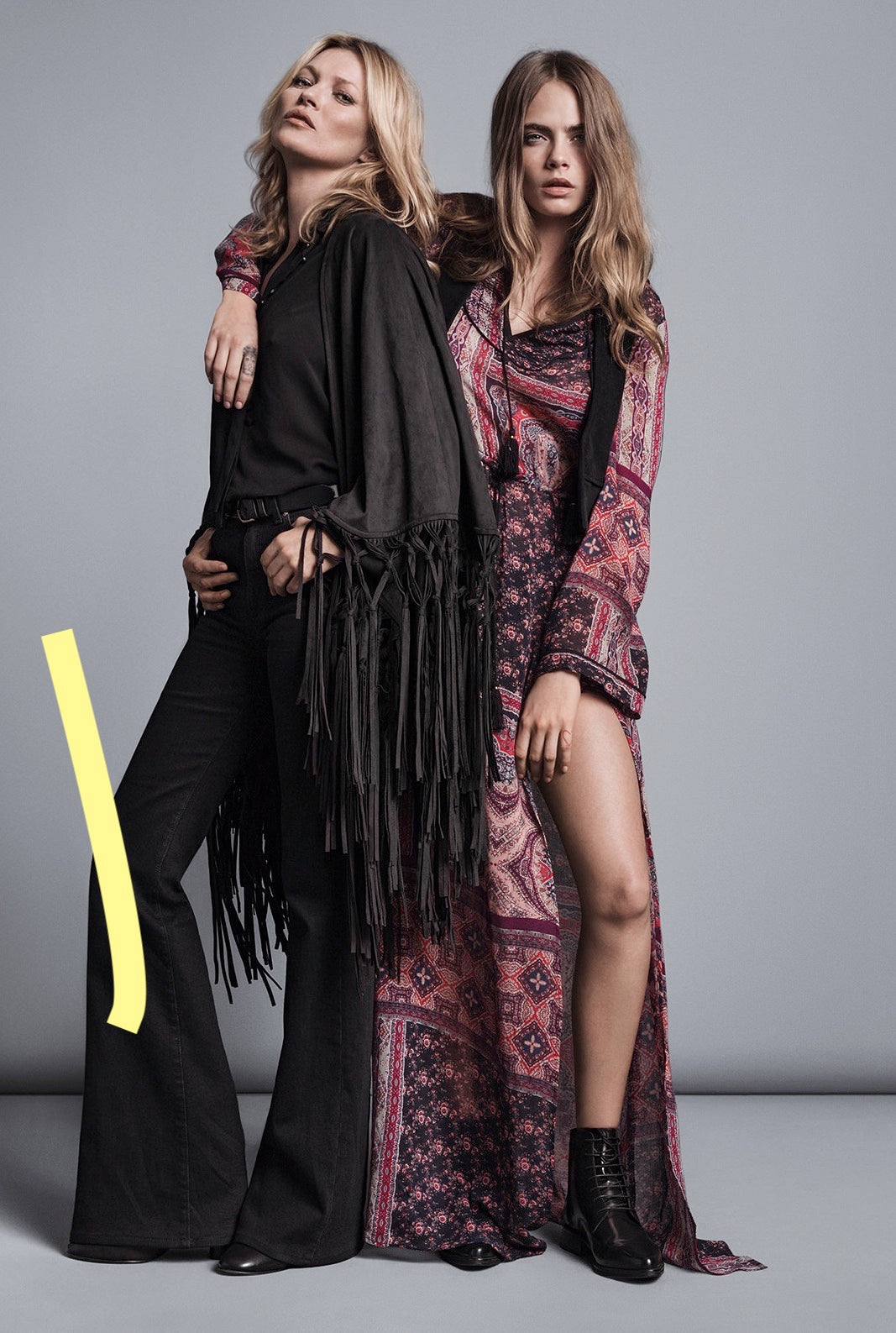 photo CARA DELEVINGNE ET KATE MOSS  (144)
